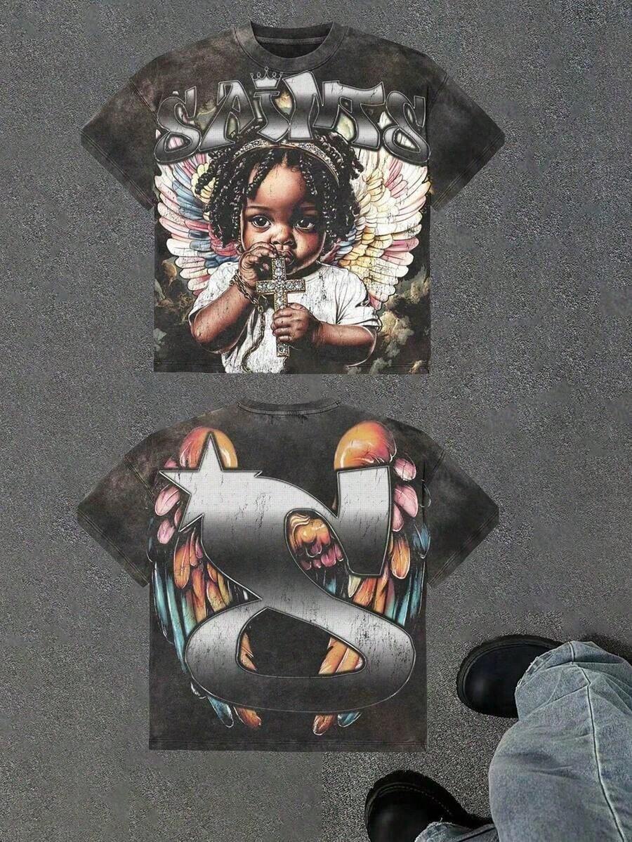 Women T-Shirts - 黑色 7 - 查看 1