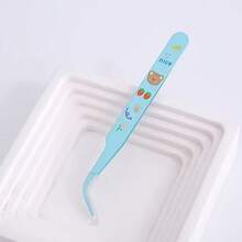Cute Cartoon Stainless Steel Bent Tweezers, Multi-Function Precision Pliers, Macaron Handmade Scrapbook Clips, Used For DIY Scrapbook Stickers, Paper Cutting Tools, Scrapbook Supplies, Handmade Crafts, Notebooks, School Supplies And Back To School - Multicolor - View 13