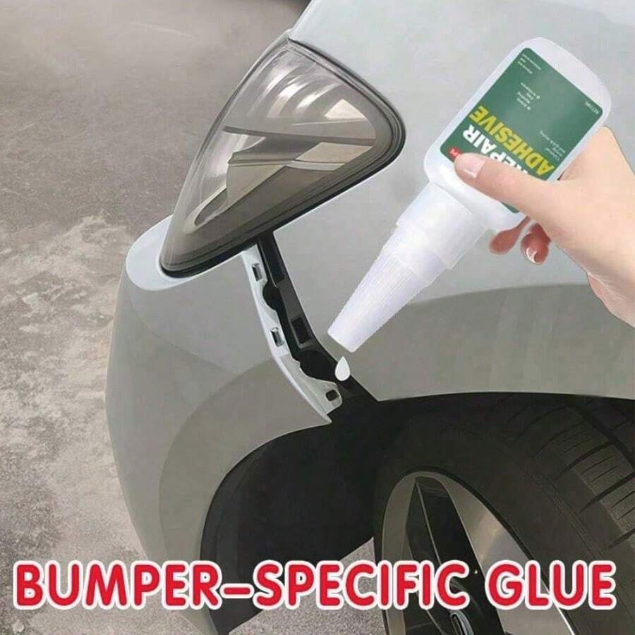 BEPE Car Bumper Glue . Plastic-Specific Adhesive For Hard Plastic, Strong Universal Welding, Plastic Parts Repair, Rearview Mirror Base, Cracked Repair, Car Exterior Plastic Bonding Agent - 20ml - View 1