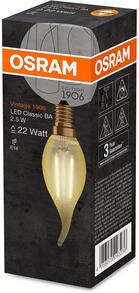 VELA LED BOHEMIA AMBAR 2,5w 825 E-14 OSRAM - - - Ver 2