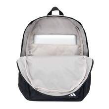 adidas Mochila unisex nuevo diseño sencillo versátil deportiva casual mochila de doble hombro mochila escolar para estudiantes - Negro - Ver 10