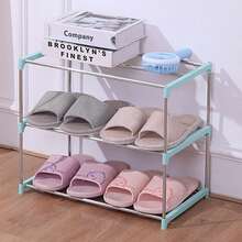 4-Tier Stainless Steel Multi-Layer Shoe Rack, 3/4 Adjustable Storage Shelves - Space-Saving Hallway/Dorm/Balcony Organizer - Rust-Resistant Metal Bookshelf/Shoe Rack - Perfect Gift For College Students/City Renters/Moms - Suitable For Housewarming And Back To School Season - Multicolor - View 13
