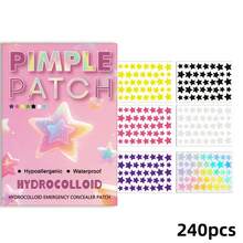 240pcs Star Pimple Patches For Face Hydrocolloid, Absorbing Cover, Tea Tree, Hydrocolloid Acne Patch, Cute Star Pimple - Star - View 7