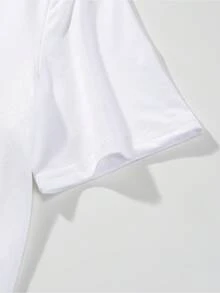 Women T-Shirts - 白色 - 查看 5