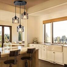 Industrial Metal Lighting - Black - View 5