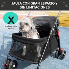 Pet Strollers - Black - View 6