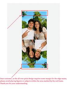 Custom Photo & Text Tote Bag – Personalized Reusable Shoulder Shopping Bag, Foldable Design (Polyester, Multiple Colors) - Multicolor - View 5