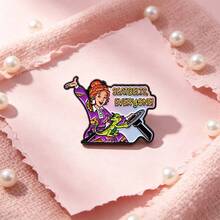 Cute Cartoon Anime Character Lapel Enamel Pins And Brooches Badge Pins For Backpacks Bags Backpack Cool Decoration Friend For Gifts - Multicolor - View 10