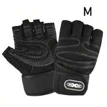 LINGPENG Breathable & Non-Slip Weightlifting Gloves, Gym Dumbbell & Strength Training Gear, Unisex Cycling Sports Accessories - Multicolor - View 14