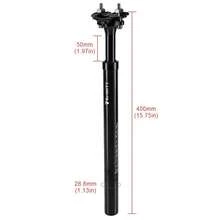 chooee MTB Suspension Seatpost, 28.6/30.4/30.9mm Adjustable Shock Absorbing Bicycle Seat Post For Mountain Bikes - Apricot - View 15