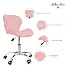 Office Chair - Pink - View 4