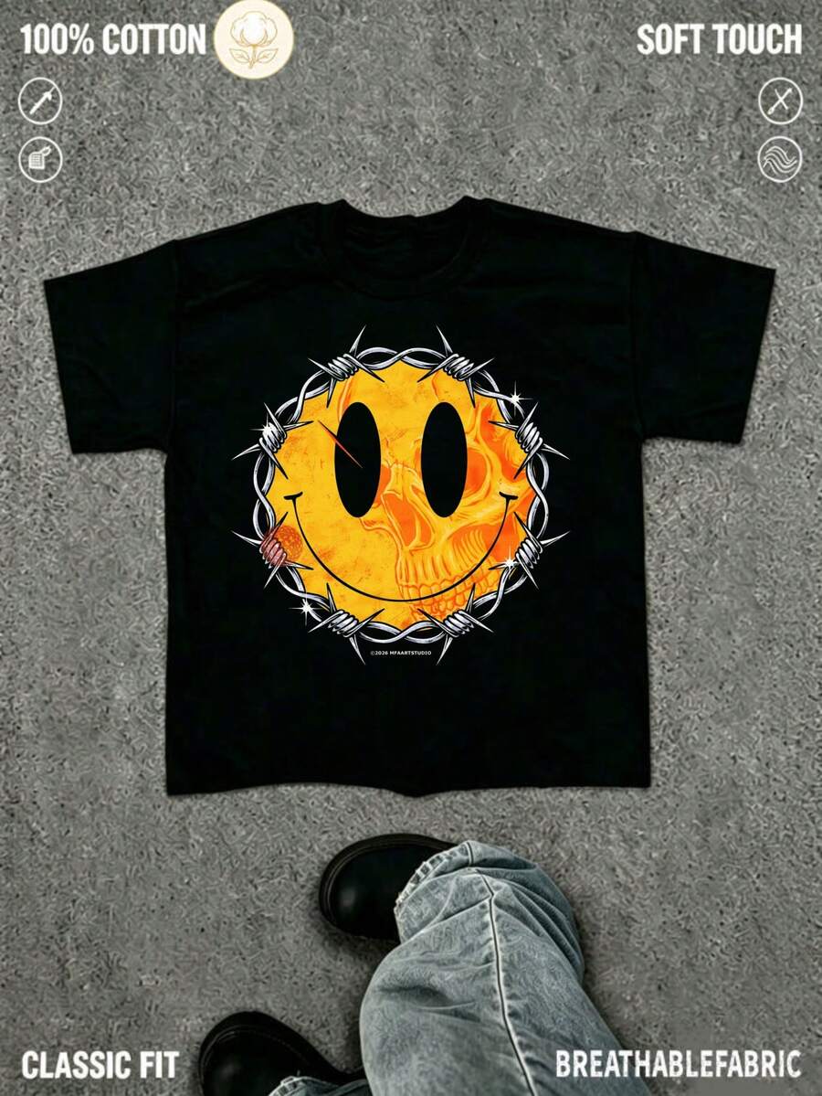 Camisetas de hombre - Negro - Ver 1
