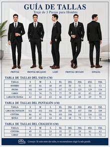 Men Suits - Siyah - Görünüm 8
