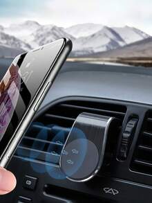 1 buah Dudukan Ponsel Magnetik Mini Bulat Logam, Dudukan Ponsel Multifungsi untuk Dashboard Mobil, Kompatibel dengan iPhone dan Ponsel Android, Hadiah Ulang Tahun, Aksesori Mobil untuk Keluarga dan Teman, Dudukan Ponsel Mobil - MultiWarna - View 11