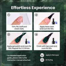 Beetles 6 Colors Green Gel Polish Set, Misty Forest Fall Gel Nail Polish, Gray Blue Green Shades, Soak Off UV LED - 6 Colors Green Gel Polish Set - 查看 9