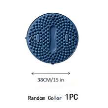 1-2pcs Round 15/21 Inch Acupressure Foot Massage Mat, Soft Silicone Foot Plate For Stimulation & Sensory Training, Unisex, Suitable For Home, Gym, Dorm - A - View 11