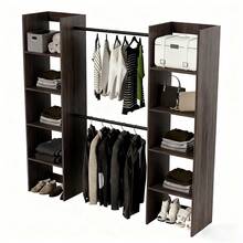 Bedroom Armoires - Mocha Brown - View 2