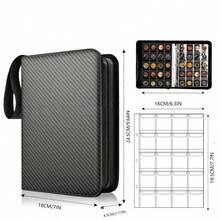 Bìa đựng sưu tập tiền xu, album sưu tập 200 túi, 20 túi, 10 trang túi giấy, hộp lưu trữ trưng bày tiền xu - Nhiều màu - Xem 3