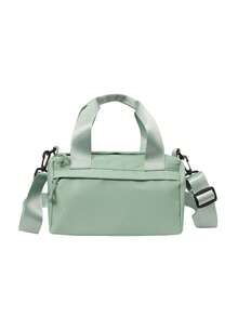Women's Casual Sports Bag, Outdoor Handbag, Shoulder Bag - Multicolor - View 17