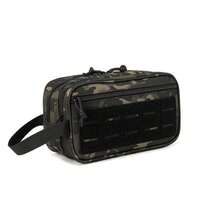Portable Outdoor Camping Toiletry Bag For Men, Tactical Hanging Organizer Bag With Dry & Wet Separation - Multicolor - View 6
