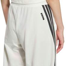 Adidas Celana Pisang Seri Dansa Tiga Garis, Celana Rajut Wanita Model Twist - Putih/Hitam - View 8