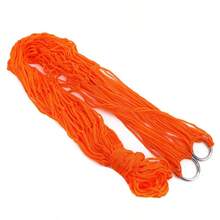 Nylon Rope Mesh Hammock, Outdoor Sleeping Net Bed, Portable Camping Garden Beach Yard Travel Hammock, Hanging Bed Swing - Multicolor - View 15