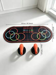Ergonomic Multi-Position Push-Up Board, Foldable Home Fitness Training Equipment, Non-Slip Push-Up Support Bar, Suitable For Chest, Shoulder, Triceps, Back Workout, Portable Plank Fitness Tool, Suitable For Men And Women Beginners Gym Use - Multicolor - View 4