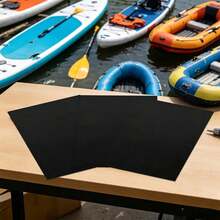 Kayak Patch Kit 3 Piece Strong Adhesive Multifunctional Waterproof Rubber Dinghy Repair Patches For Paddleboard Rubber Boats Air - Dark Grey - View 6