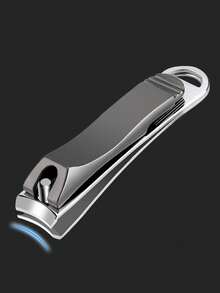 Small Nail Clipper, Stainless Steel Fingernail Clipper & Toenail Clippers, Black Nail Cutter, For Thick Fine Nails, Manicure Tool For Nail Care - Black - View 4