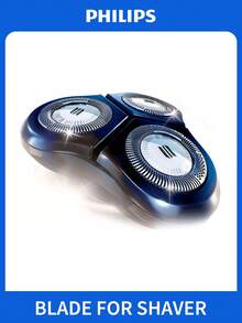PHILIPS RQ11 刮鬍機替換刀頭 SensoTouch 2D 刮鬍單元，相容於 Norelco 1100 1150X 1160X 1170X 1180X 電動刮鬍機，雙刀片乾/濕用男士刮鬍替換刀片 - 黑色 - 查看 3