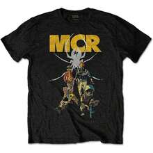 Maglietta da uomo streetwear estiva per vacanze Y2K Off Campus Rock Band Merch - nero - Visualizzare 5