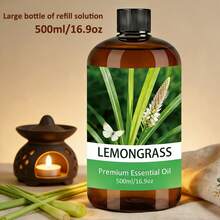 500ml Aromatherapy Essential Oil Refill Liquid, Diffuser Essential Oil, Home Air Fragrance Oil, Large Capacity Fragrance Oil, Long-Lasting Scent For Hotel, Bedroom, Living Room - 500ml Diffuser Essential Oil - View 18
