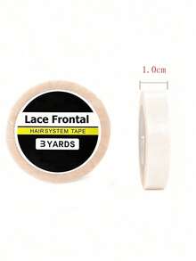 Waterproof Lace Front Wig Tape, 3 Yards - Double-Sided Adhesive For Secure Hold On Wigs And Extensions - Strong, Flexible Hold - Waterproof Lace Front Wig Tape - Strong Bond, Double-Sided Support For Extensions And Wig Pieces, Halloween - View 10
