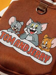TOM & JERRY X PETSIN 1PC Pet Sweaters In Khaki - Khaki - View 8