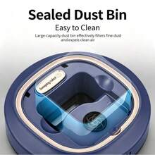 USB Rechargeable Smart Robot Vacuum Cleaner, Home Cleaning Robot, Sweeping, Mopping, Vacuuming All-In-One - Multicolor - View 12