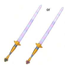 1pc New Rumi's Four Tiger Sword, Resin Detachable Design Chinese Sword, Cosplay Prop Sword, Plastic Sword Decor, Perfect Gift, Birthday Gift - Multicolor - View 11