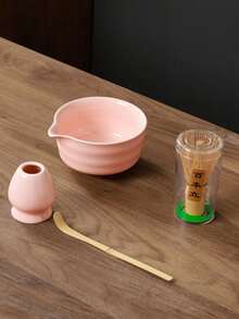Kiln-Fired Matcha Tea Set, Includes Matcha Bowl, Matcha Whisk, Matcha Cup, Stirring Rod, Tea Spoon, Tea Bowl Set, Matcha Preparation Tools, Dessert And Beverage Making Tools, Japanese Style Gift Box, Matsudai Matcha Stirring Set, Matcha Lover Gift - Multicolor - View 10