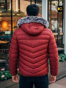 Big City Men Jackets And Coats - Red - View 2