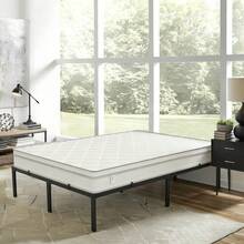 Box Springs - White - 140cm Double Bed - View 11
