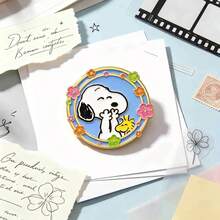 1pc 2026 New Snoopy Flower Brooch, Fun Casual Decoration For Clothes, Pencil Cases And Other Items, Small And Unique, Excellent Decorative Accessory, Surprise Gift For Friends And Family (Random Style) - Multicolor - View 2