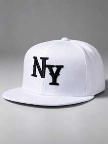 1pc Men's Gothic Letter "NY"Embroidered Hats For Men Adjustable Hats, UV Protection Sun Hat, Perfect For Casual Wear, Parties, Travel, And Holiday Gifts,The Best Gift For Mom And Loved Ones - Multicolor - View 11