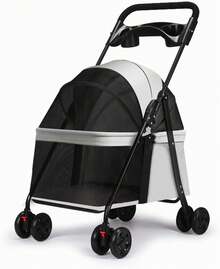Pet Strollers - Weiss - Übersicht 1