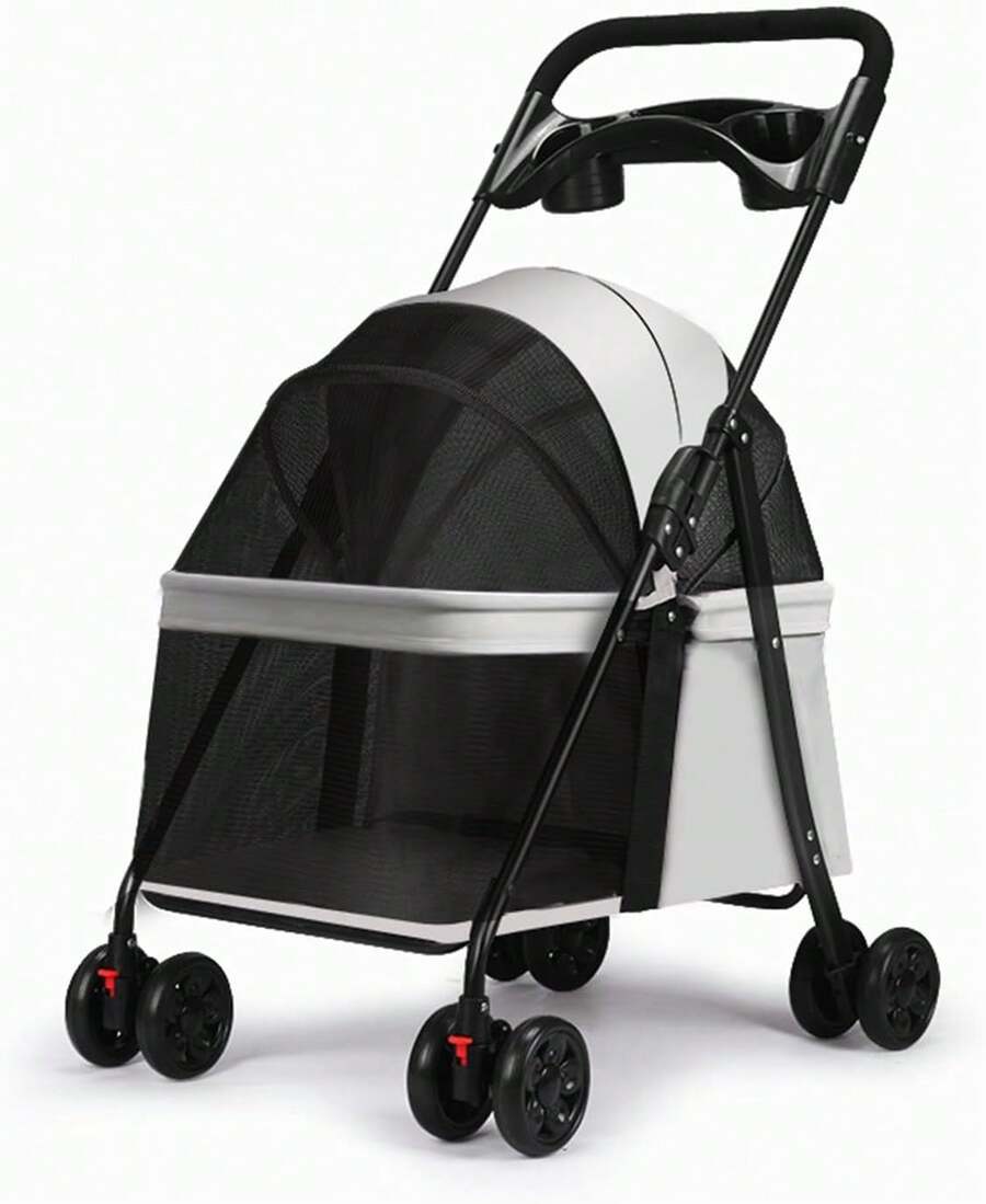 Pet Strollers - Weiss - Übersicht 1