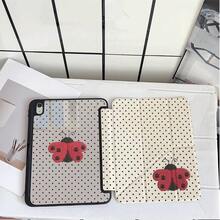 黑色波點瓢蟲平板保護翻蓋保護殼，附筆槽，相容 iPad 10代 Smart Case/11(A16 2025)/相容 Galaxy S9/S7/S10+/相容 /相容 - 彩色 - 查看 5
