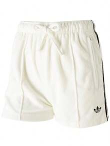 Adidas Clover TT SHORTS Terry Fleece Three Stripes Breathable Comfortable Sports And Casual Running Shorts For Women - White - View 8