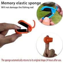 1/2/10pcs Quick-Attach Fishing Rod Clip - Tool-Free 1-Hand Holder For 2 Pieces Freshwater Rods, Secure Grip Tackle Organizer - Multicolor - View 4