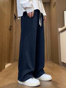 Celana Pria - Navy Blue - View 4