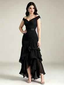 Women Formal & Evening Dresses - 黑色 - 查看 3