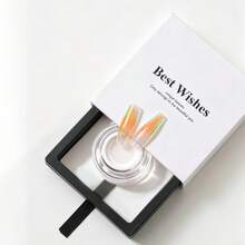 Gift Box Nail Powder Set, Luxury Optical High-Gloss Quality Nail Powder, Perfect Gift Choice, Unique Floating Design Gift Box, Y2K Mirror Chameleon Powder, Suitable For Nail Art Design, From Beginners To Nail Technicians - Multicolor - View 6