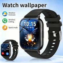 Smart Watch - High-Definition Display, Wireless Calling, Customizable Wallpaper. Fitness, Reminders, Music Control. - Multicolor - View 12